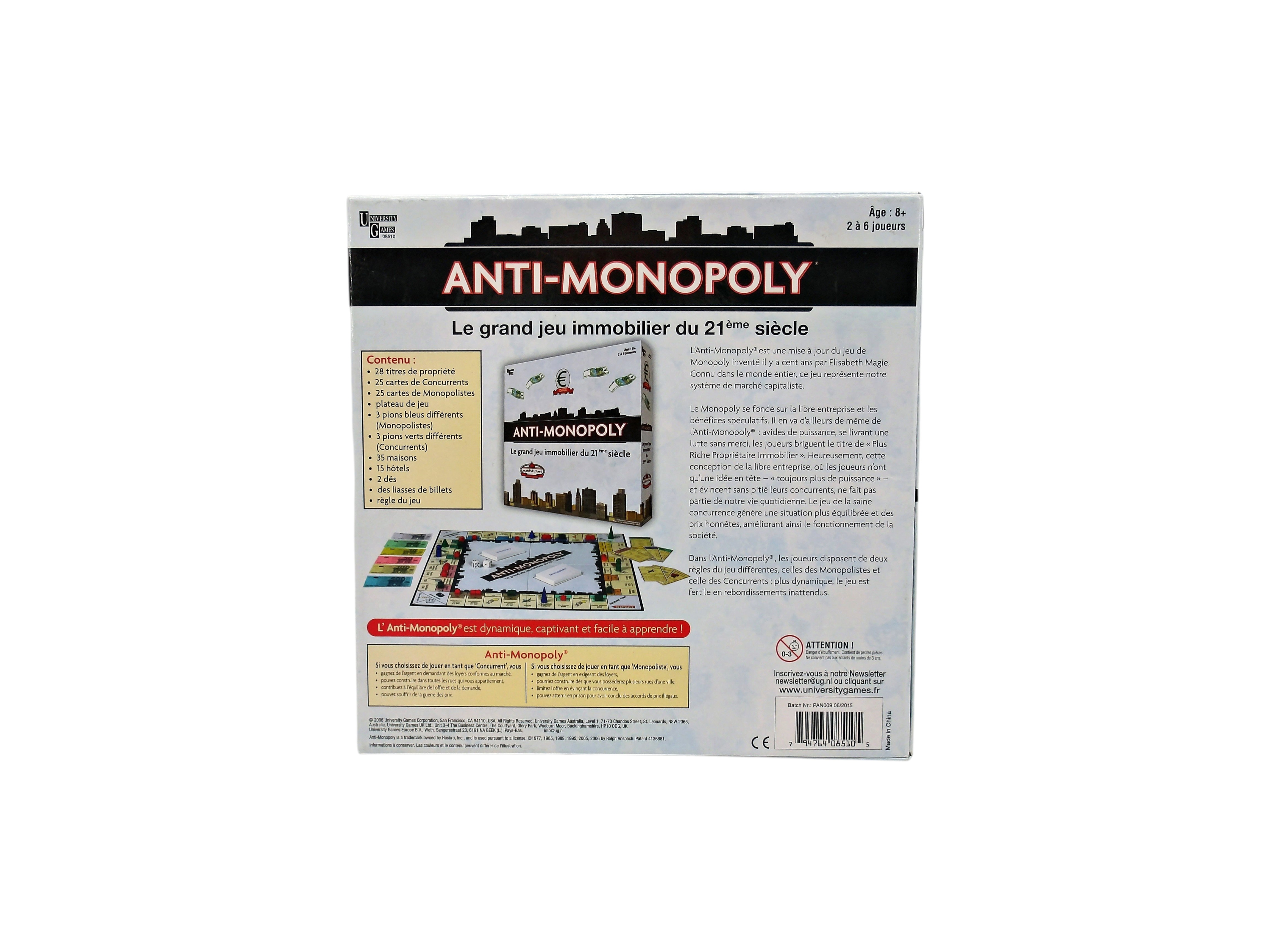 Voir photo 3 de Anti - Monopoly Anti - Monopoly Comme neuf - Vue 3 -